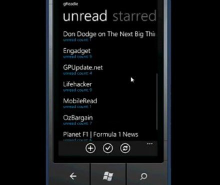 WP7Google Reader̸ƽ̨
